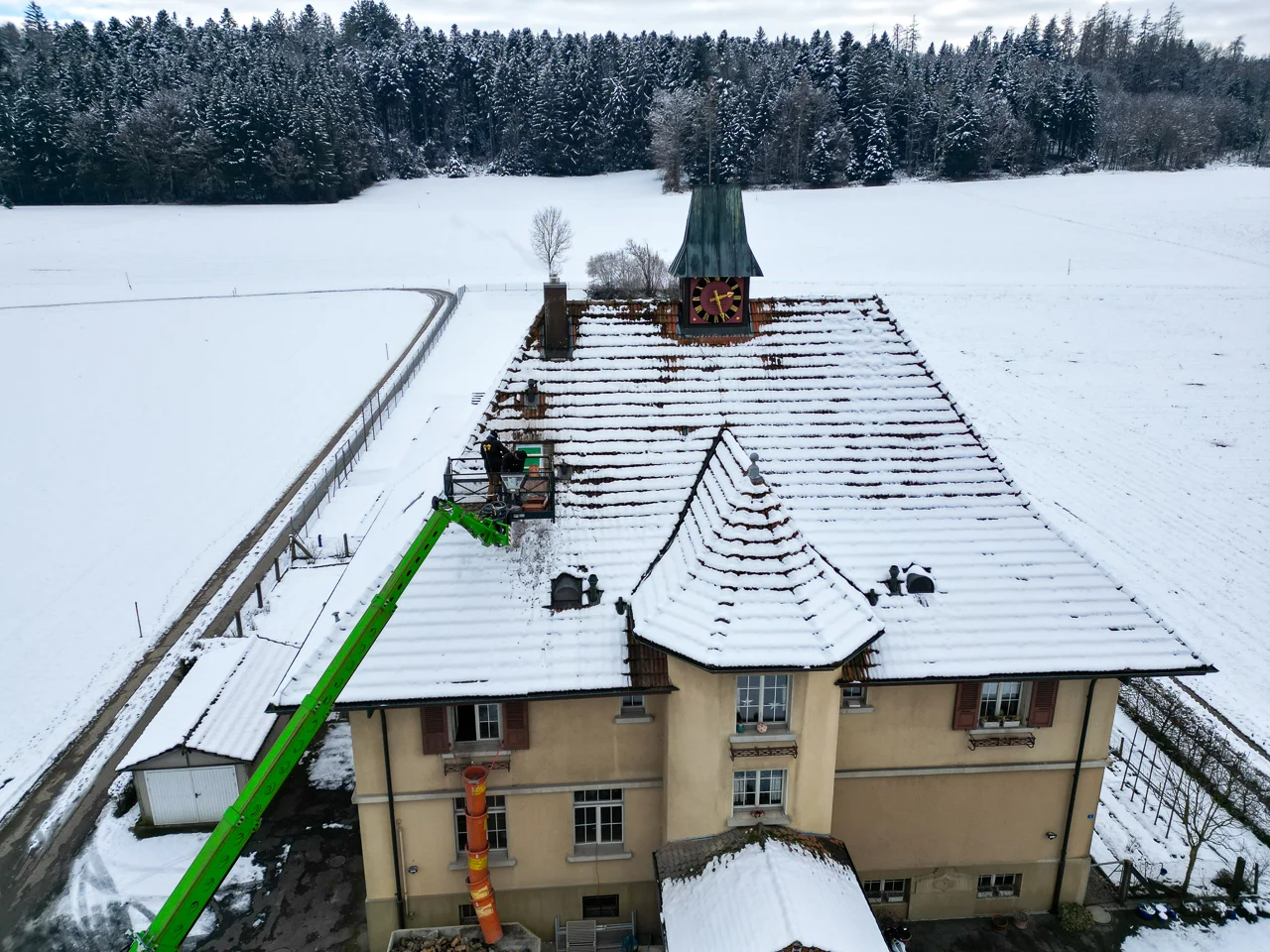 Schulhaus Schoenenberg - Denkmalpflege